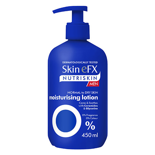 Nutriskin Men Normal to Dry Skin Moisturizing Lotion & Cream 450ml