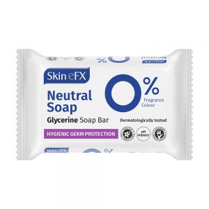 Skin eFX Sabonete Neutro - Sabonete de Glicerina em Barra - Higiene Proteção Germinativa